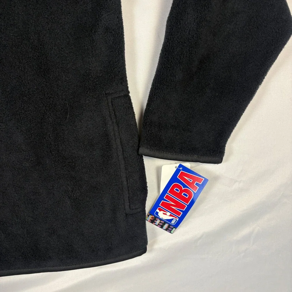 VTG Reebok Washington Wizards NBA Fleece Quarter Zip Pullover Youth Large